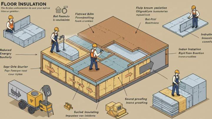  isoler les planchers de votre bâtiment