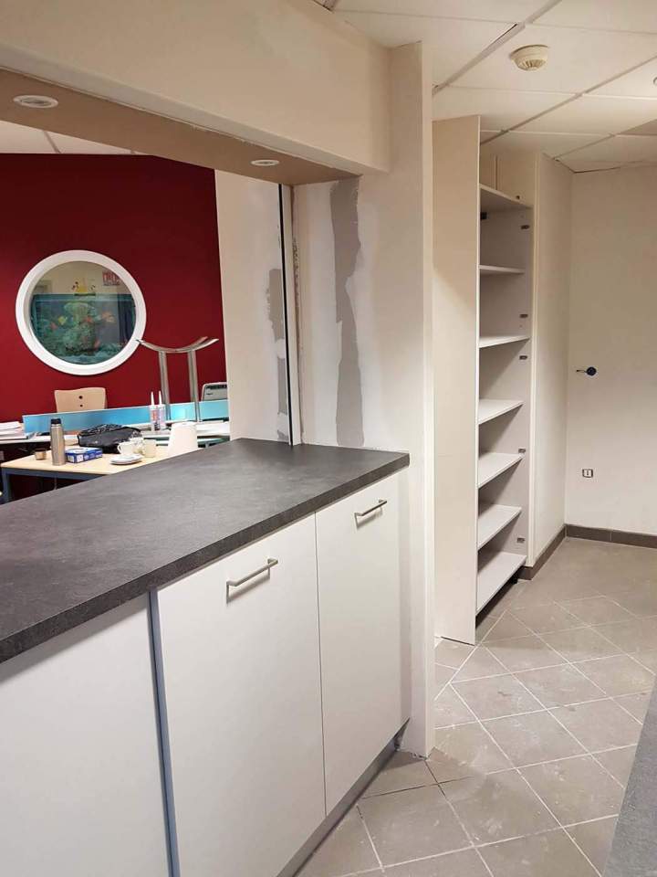 Cloisonnement cuisine Furdenheim