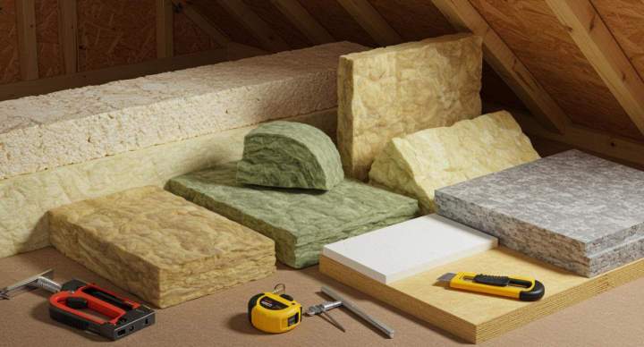 matériaux d'isolation