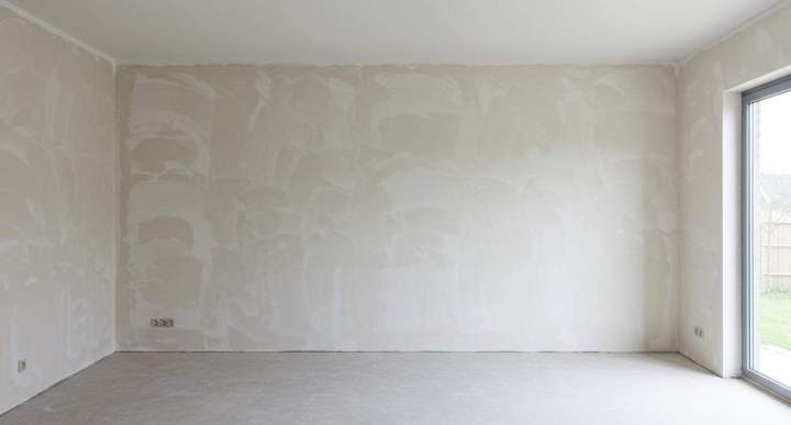 plâtre mur intérieur